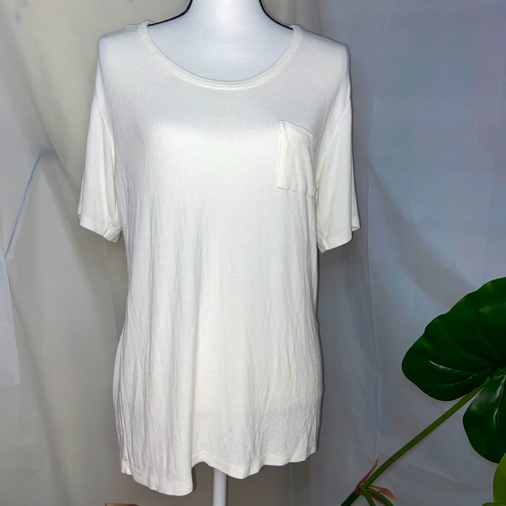 2/$25 Brandy Melville Basic White Tee Shirt
